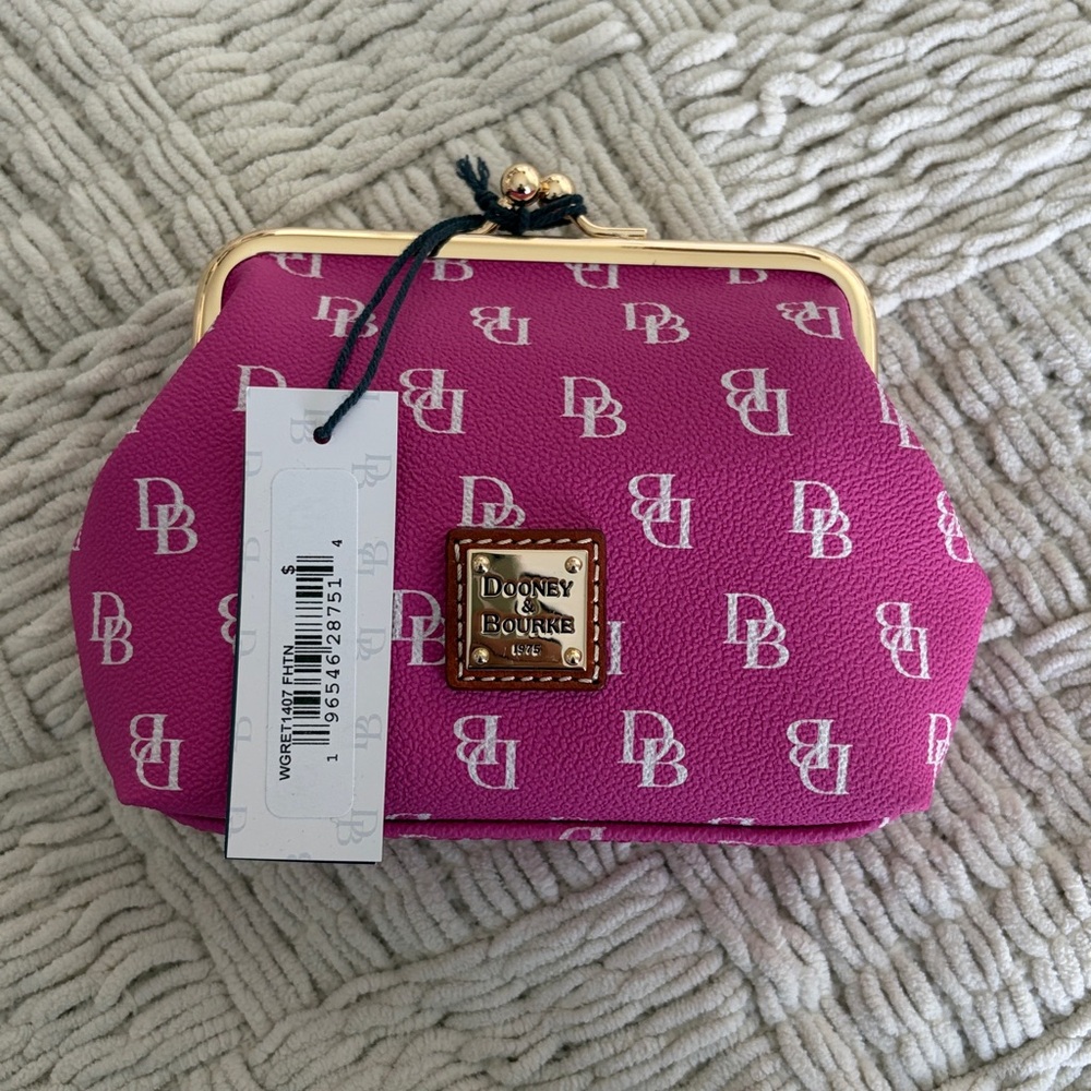 Dooney & Bourke Fuchsia Coin Purse